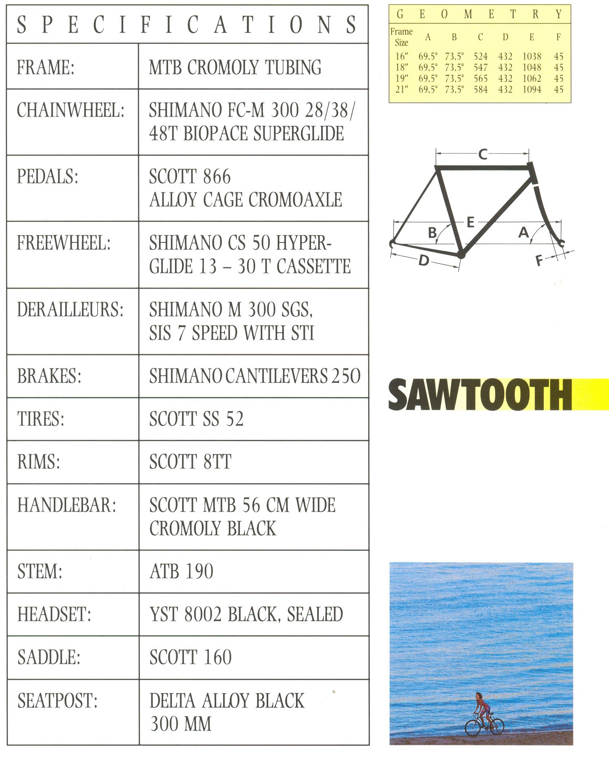 Scott Sawtooth spec.